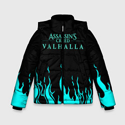 Куртка зимняя для мальчика Assassins Creed Valhalla, цвет: 3D-черный