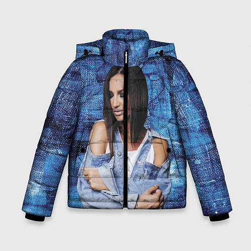 Зимняя куртка для мальчика Olga Buzova / 3D-Черный – фото 1