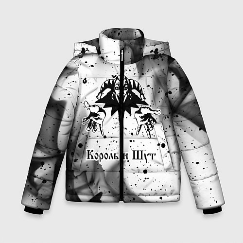 Зимняя куртка для мальчика КОРОЛЬ И ШУТ / 3D-Черный – фото 1