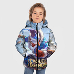 Куртка зимняя для мальчика League of Legends МАСТЕР ЙИ, цвет: 3D-красный — фото 2