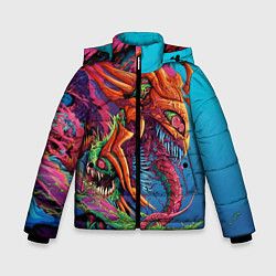 Куртка зимняя для мальчика HyperBeast, цвет: 3D-черный