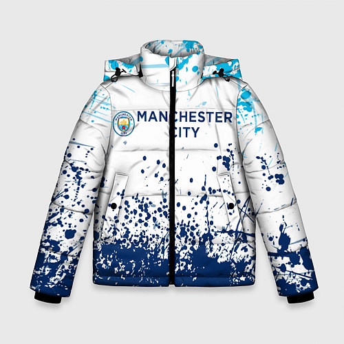 Зимняя куртка для мальчика Manchester City / 3D-Черный – фото 1