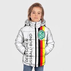 Куртка зимняя для мальчика СБОРНАЯ ГЕРМАНИЯ, цвет: 3D-черный — фото 2