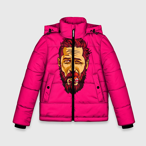 Зимняя куртка для мальчика ХАРДИ / 3D-Черный – фото 1