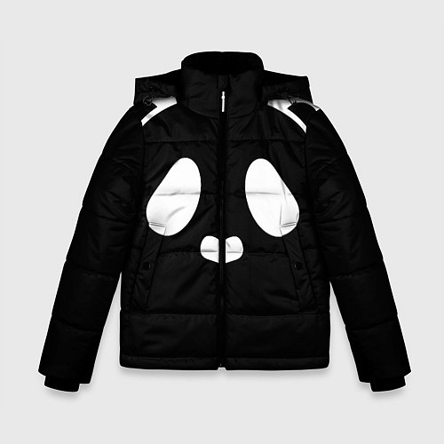 Зимняя куртка для мальчика Panda white / 3D-Черный – фото 1