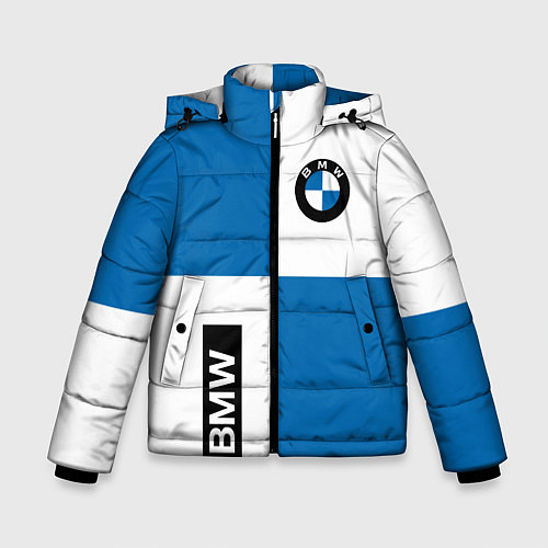 Зимняя куртка для мальчика BMW / 3D-Красный – фото 1