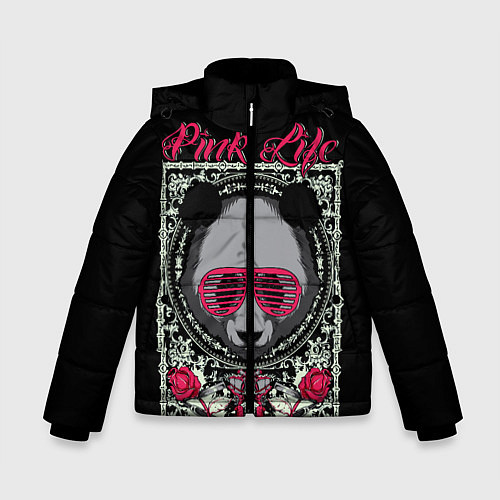 Зимняя куртка для мальчика Розовая жизнь / 3D-Черный – фото 1