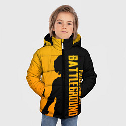 Куртка зимняя для мальчика PUBG Z, цвет: 3D-черный — фото 2