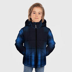 Куртка зимняя для мальчика НЕОНОВЫЙ ДОЖДЬ, цвет: 3D-черный — фото 2