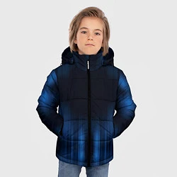 Куртка зимняя для мальчика НЕОНОВЫЙ ДОЖДЬ, цвет: 3D-черный — фото 2