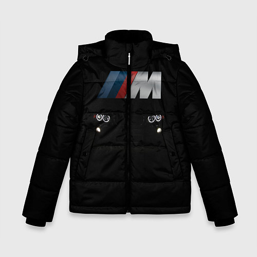 Зимняя куртка для мальчика BMW M / 3D-Черный – фото 1