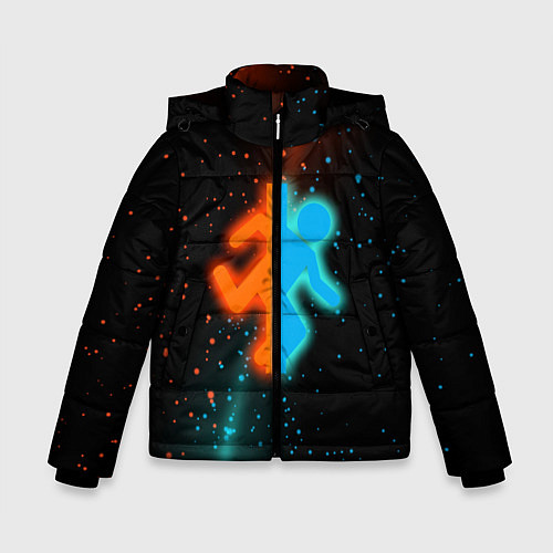 Зимняя куртка для мальчика PORTAL / 3D-Черный – фото 1