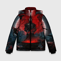 Куртка зимняя для мальчика Детлафф, цвет: 3D-черный