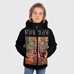 Куртка зимняя для мальчика BRING ME THE HORIZON, цвет: 3D-красный — фото 2