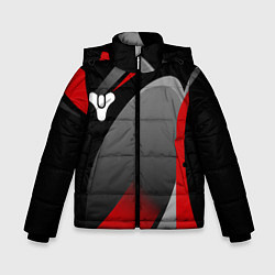 Куртка зимняя для мальчика DESTINY 2, цвет: 3D-черный