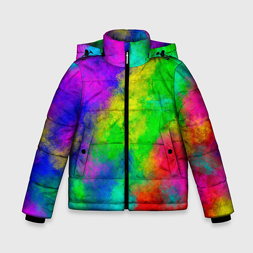 Зимняя куртка для мальчика Multicolored / 3D-Черный – фото 1