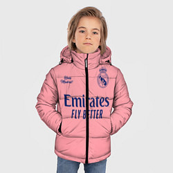 Куртка зимняя для мальчика REAL MADRID, выездная 2021, цвет: 3D-черный — фото 2