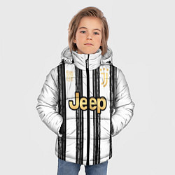 Куртка зимняя для мальчика JUVENTUS домашняя сезон 2021, цвет: 3D-черный — фото 2