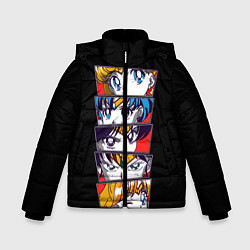 Куртка зимняя для мальчика SAILOR SCOUTS, цвет: 3D-черный