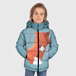 Куртка зимняя для мальчика Лиса, цвет: 3D-красный — фото 2