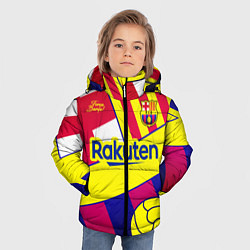 Куртка зимняя для мальчика BARCELONA, цвет: 3D-светло-серый — фото 2