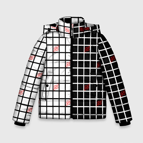 Зимняя куртка для мальчика Разносторонняя сетка Fumrre / 3D-Черный – фото 1