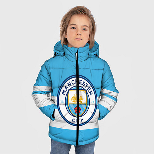 Зимняя куртка для мальчика MANCHESTER CITY / 3D-Красный – фото 3
