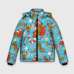 Зимняя куртка для мальчика Happy Scooby