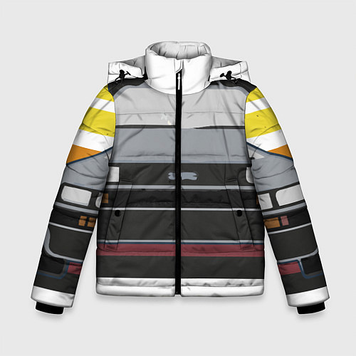 Зимняя куртка для мальчика Back to the Future / 3D-Черный – фото 1