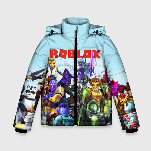 Зимняя куртка для мальчика ROBLOX / 3D-Черный – фото 1