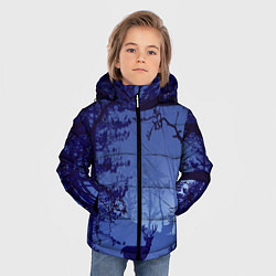 Куртка зимняя для мальчика ЛЕС, цвет: 3D-черный — фото 2