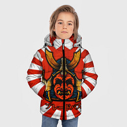 Куртка зимняя для мальчика Sun samurai, цвет: 3D-черный — фото 2