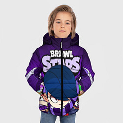 Куртка зимняя для мальчика BRAWL STARS EDGAR, цвет: 3D-черный — фото 2