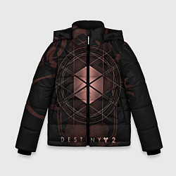 Куртка зимняя для мальчика DESTINY, TITAN, цвет: 3D-черный
