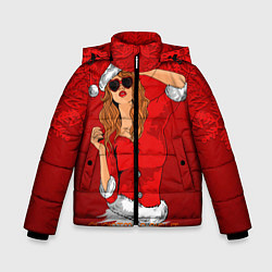 Куртка зимняя для мальчика New Ledi, цвет: 3D-черный