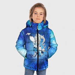 Куртка зимняя для мальчика Барбара Genshin Impact, цвет: 3D-черный — фото 2