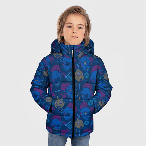 Зимняя куртка для мальчика Undertale / 3D-Красный – фото 3