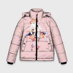 Куртка зимняя для мальчика Paimon, цвет: 3D-черный