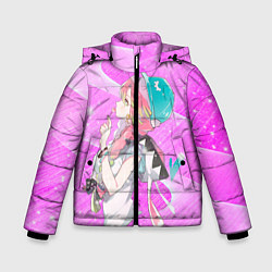 Куртка зимняя для мальчика Мицури Канродзи, цвет: 3D-черный