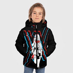 Куртка зимняя для мальчика Любимый во Франксе: XX, цвет: 3D-черный — фото 2