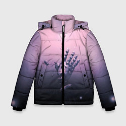 Куртка зимняя для мальчика Стальной Алхимик, цвет: 3D-черный