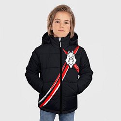 Куртка зимняя для мальчика G2 Jersey pro 202122, цвет: 3D-черный — фото 2