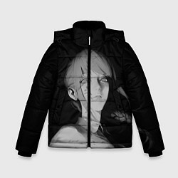 Куртка зимняя для мальчика Makima Chainsaw Man, цвет: 3D-черный