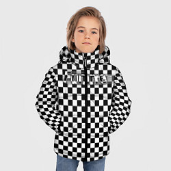 Куртка зимняя для мальчика Fumrre На Обгон, цвет: 3D-черный — фото 2