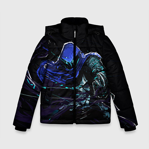Зимняя куртка для мальчика Omen / 3D-Черный – фото 1
