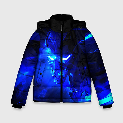 Зимняя куртка для мальчика Валорант / 3D-Черный – фото 1