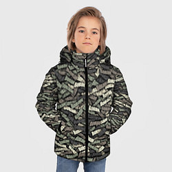 Куртка зимняя для мальчика Камуфляж - Вован, цвет: 3D-черный — фото 2