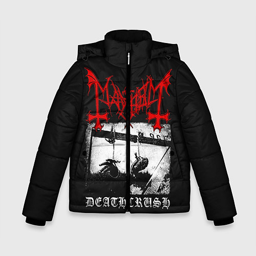 Зимняя куртка для мальчика Mayhem / 3D-Черный – фото 1