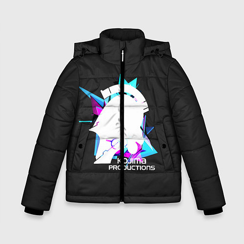 Зимняя куртка для мальчика Death Stranding / 3D-Черный – фото 1