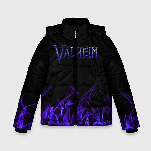 Зимняя куртка для мальчика Valheim / 3D-Черный – фото 1